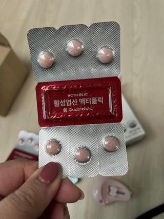 [리노브] 4세대 활성엽산 액티폴릭 270mg x 30정 — 5점을 준 리뷰어가 2022년 9월 올린 사용 사진
