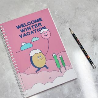 리훈 차일드라이크 반가워 겨울방학 초등학생 플래너 방학계획표 — 5점을 준 리뷰어가 2022년 12월 올린 사용 사진