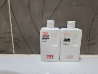 트리플에스 탈모 샴푸 275ml + 실크 트리트먼트 275ml — 3점을 준 리뷰어가 2021년 2월 올린 사용 사진