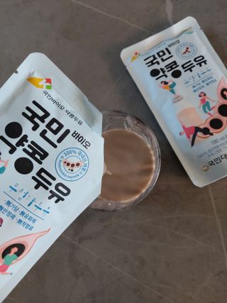 국민바이오 약콩두유 — 5점을 준 리뷰어가 2022년 5월 올린 사용 사진