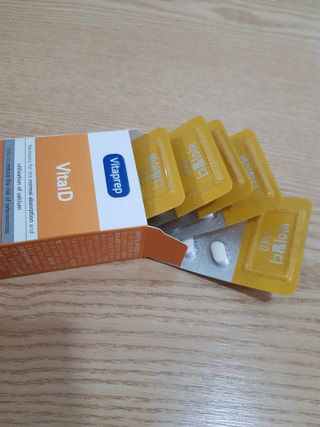 뉴트리션팩토리 비타프렙 바이탈디 비타민D 500mg — 5점을 준 리뷰어가 2021년 7월 올린 사용 사진