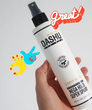 다슈코리아 다슈 포 맨 프리미엄 메가 홀드 슈퍼 스프레이 250ml — 4점을 준 리뷰어가 2022년 1월 올린 사용 사진