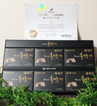 서울약사신협 약사신협_흑마늘진액_70mlx30포 — 5점을 준 리뷰어가 2021년 4월 올린 사용 사진