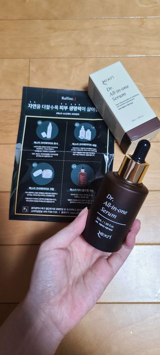 렉스리 닥터 올인원 세럼 Rexri Dr.All-in-one Serum — 3점을 준 리뷰어가 2022년 10월 올린 사용 사진