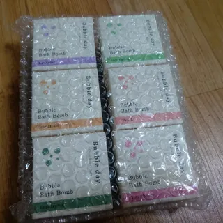 버블데이 배쓰밤 거품입욕제 버블바 6종 — 5점을 준 리뷰어가 2021년 8월 올린 사용 사진