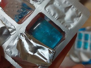 마요라 히말라야 솔트 캔디 2종-페퍼민트 맛, 라임민트 맛 — 5점을 준 리뷰어가 2022년 12월 올린 사용 사진