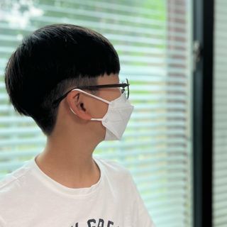케이파이 나날마스크 [케이파이 나날] KF94 마스크 50매입 (개별포장) ,  여름에도 좋은 숨쉬기 편한 순수 국산 마스크 — 5점을 준 리뷰어가 2022년 7월 올린 사용 사진