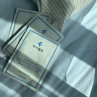 닥터마시멜로 닥터마스멜로 마블러스 아쿠아 클리닉 마스크 — 5점을 준 리뷰어가 2021년 2월 올린 사용 사진