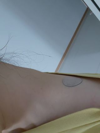 [닥터문] 프리미엄 동전패치 멘톨향 120매 — 5점을 준 리뷰어가 2022년 7월 올린 사용 사진