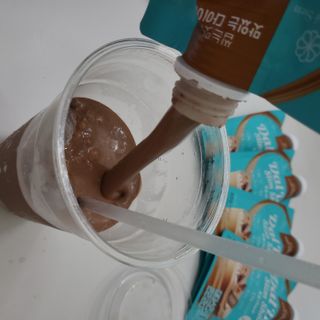 달달슬림쉐이크 [블로그]달달슬림 맛있는 단백질 쉐이크 파우치 다이어트 식사대용 프로틴 파우더 보충제 — 5점을 준 리뷰어가 2025년 10월 올린 사용 사진