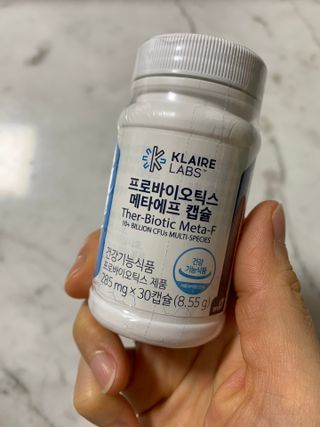 [Dr.PNT] 닥터피엔티 클레어랩스 프로바이오틱스 메타에프 [1개월분] — 5점을 준 리뷰어가 2023년 2월 올린 사용 사진