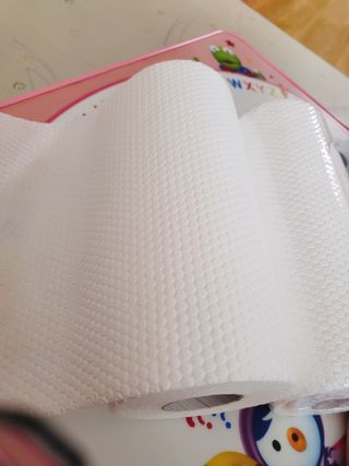 부직포나라 중금속유해물질ZERO 뜯어쓰는 주방 일회용수세미 60매 2매 — 5점을 준 리뷰어가 2022년 9월 올린 사용 사진