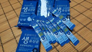 서울약사신협_프로바이오 생유산균 2.5g 160포 — 5점을 준 리뷰어가 2021년 7월 올린 사용 사진