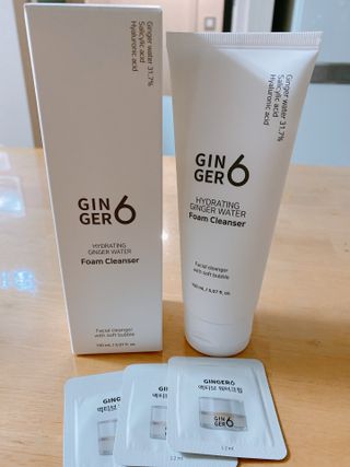 GINGER6 하이드레이팅 진저 워터 폼클렌징 — 5점을 준 리뷰어가 2021년 9월 올린 사용 사진