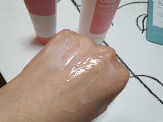 화이트리 채움 베리어 로션, 베리어 크림 세트 — 5점을 준 리뷰어가 2021년 1월 올린 사용 사진