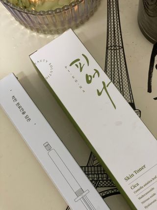 에클리스 피어나 스킨토너 — 5점을 준 리뷰어가 2022년 1월 올린 사용 사진
