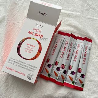 아임오 ABC 콜라겐 젤리 14포 — 5점을 준 리뷰어가 2022년 2월 올린 사용 사진