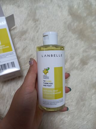 랑벨 내츄럴 딥 립앤아이 리무버 210ml — 5점을 준 리뷰어가 2022년 6월 올린 사용 사진