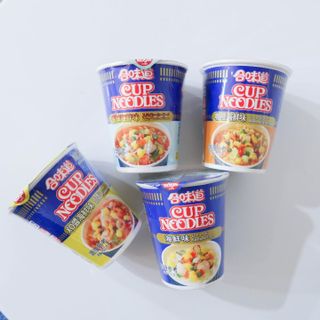 NISSIN 닛신 컵누들  4종 - 씨푸드오리지날, 씨푸드 스파이시, 씨푸드 커리, 씨푸드 XO소스 — 5점을 준 리뷰어가 2022년 1월 올린 사용 사진