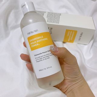 나나스킨 캐모마일아쿠아수딩토너 — 4점을 준 리뷰어가 2021년 6월 올린 사용 사진