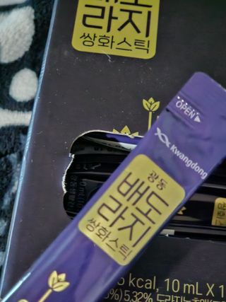 광동생활건강 나우 [광동] 배도라지 쌍화스틱 10mL x 100포 — 3점을 준 리뷰어가 2023년 11월 올린 사용 사진