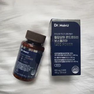 닥터메인유 철갑상어 콘드로이친 보스웰리아 1400 POWER — 5점을 준 리뷰어가 2023년 3월 올린 사용 사진