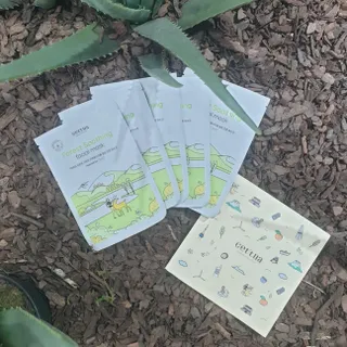 세뚜아(Cettua) [세뚜아] 포레스트 수딩 마스크 Cettual Forest  Soothing Mask 5매 — 5점을 준 리뷰어가 2024년 1월 올린 사용 사진