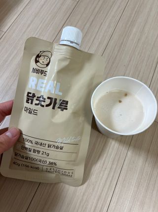 서비푸드 리얼 닭숫가루 마일드 1SET 10개입 — 4점을 준 리뷰어가 2022년 1월 올린 사용 사진