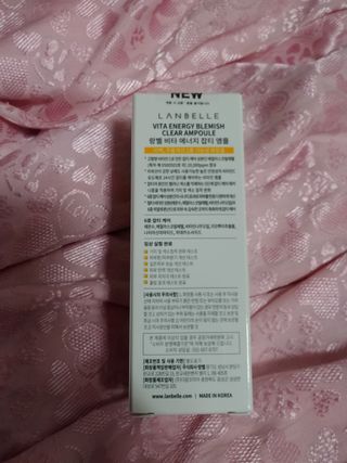 랑벨 비타 에너지 잡티 앰플 50ml 고농축 비타민, 저자극, 수분 촉촉, 미백 앰플 — 5점을 준 리뷰어가 2022년 4월 올린 사용 사진