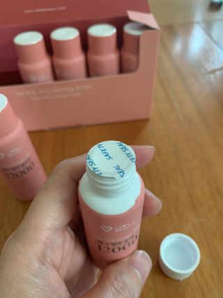 랩앤뷰티 메가 벨벳 콜라겐 12000 — 5점을 준 리뷰어가 2021년 6월 올린 사용 사진