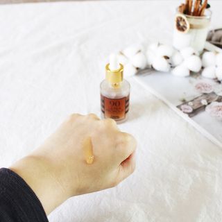 자민경 크레마카라콜 울트라 90 프로폴리스 앰플 — 5점을 준 리뷰어가 2021년 2월 올린 사용 사진