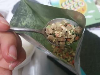 해풀잎 누구나 김밥*1ea [(혼합야채 35g *1ea,  김밥김 (5g, 5ea),  양념간장 (6g, 5ea), 참기름(5g, 2ea)] — 5점을 준 리뷰어가 2022년 5월 올린 사용 사진