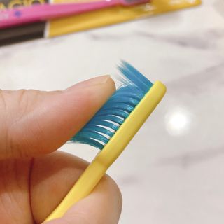 [지오클린] 안나지오 구취케어  기능성 치약 칫솔 세트 (칫솔 5 개+치약 100g 1 개 ) — 5점을 준 리뷰어가 2022년 7월 올린 사용 사진