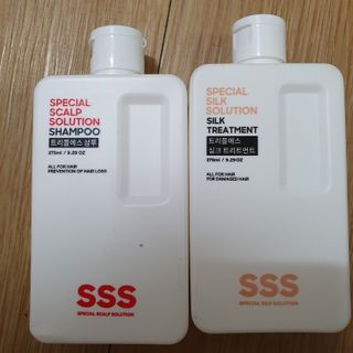 트리플에스 탈모 샴푸 275ml + 실크 트리트먼트 275ml — 5점을 준 리뷰어가 2021년 2월 올린 사용 사진