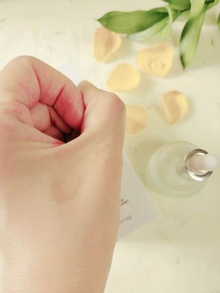 브에노 파리퀸 윌 페이스 오일 — 5점을 준 리뷰어가 2021년 6월 올린 사용 사진