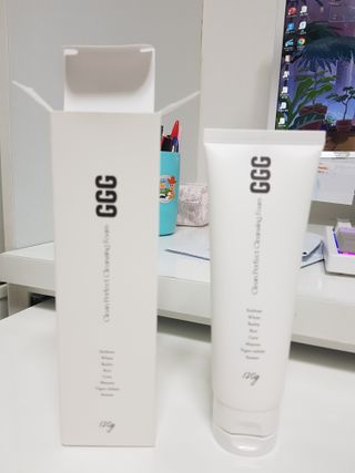 지지지 클린 퍼펙트 클렌징폼 120g — 5점을 준 리뷰어가 2022년 4월 올린 사용 사진