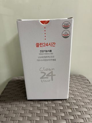 클린24시간 1BOX(5포) + 전용보틀(500ml) — 4점을 준 리뷰어가 2023년 4월 올린 사용 사진
