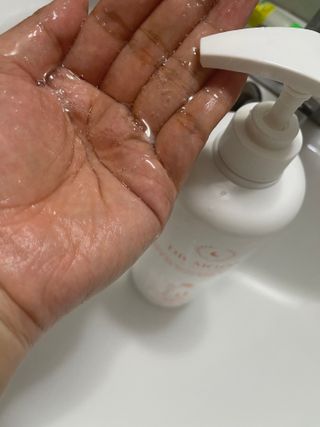 프리[닥터문] 유산균 락토케어 질경초 여성청결제 1000ml (젤타입) — 4.5점을 준 리뷰어가 2022년 5월 올린 사용 사진