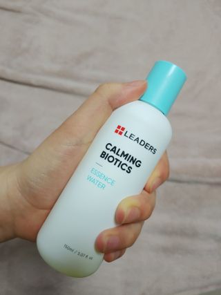 리더스코스메틱 리더스 카밍 바이오틱스 에센스 워터 — 5점을 준 리뷰어가 2021년 3월 올린 사용 사진