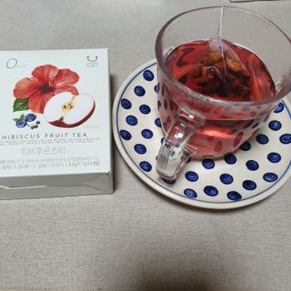 딜라이트 프로젝트 블렌딩티 우엉호박티, 히비후르츠티, 쟈스민캐모티 — 5점을 준 리뷰어가 2021년 7월 올린 사용 사진