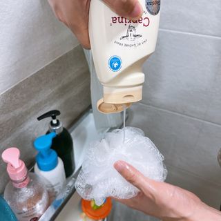 (구패키지)카프리나 프레쉬 산양밀크 어메이징 바디워시 500ml(오리지널향) — 5점을 준 리뷰어가 2023년 1월 올린 사용 사진