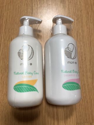 mom e 맘이 내추럴 베이비 케어 샴푸앤바스+로션 — 5점을 준 리뷰어가 2021년 1월 올린 사용 사진