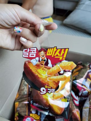 꿀버터 오!구마 꿀버터 오구마 16봉 — 5점을 준 리뷰어가 2021년 7월 올린 사용 사진