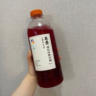 트롯전통식혜 트롯레드비트식혜 1리터 +500리터 — 5점을 준 리뷰어가 2021년 5월 올린 사용 사진
