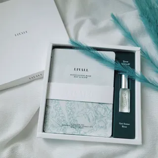 리브얼 | LIVALL 바이오셀룰로오스 마스크 레스트 앤 글로우 33ml  x 3개입 — 4.5점을 준 리뷰어가 2022년 6월 올린 사용 사진