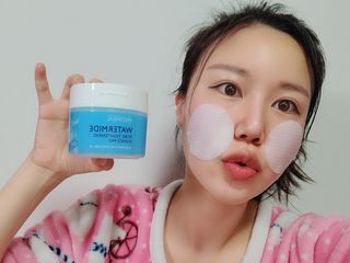 메디힐 워터마이드 포어 타이트닝 에센스 패드 — 5점을 준 리뷰어가 2021년 5월 올린 사용 사진