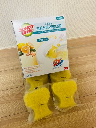 [3M] 스카치브라이트 크린스틱 향기톡톡 변기청소 핸들1 + 리필 16개 (라벤더/레몬 중 택1) — 5점을 준 리뷰어가 2024년 8월 올린 사용 사진