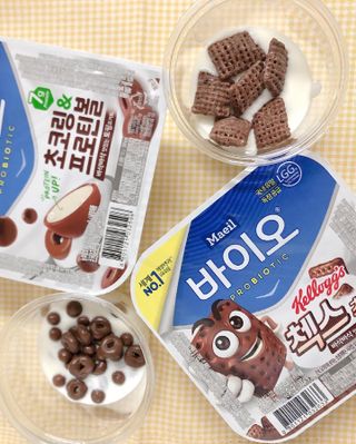 매일바이오 토핑요거트 — 5점을 준 리뷰어가 2021년 5월 올린 사용 사진
