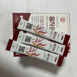 하루 1포로 콜레스테롤, 유산균, 고역가 소화효소까지 한번에 섭취! 다온바이오 홍자임 1개월분(30포) — 5점을 준 리뷰어가 2022년 12월 올린 사용 사진