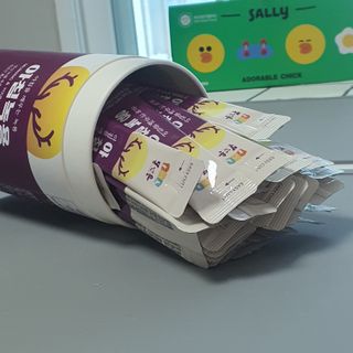 [몸엔용] 전국 이마트 런칭 신상, 아침을 깨우는 녹용 아침녹용 10g x 28포 — 5점을 준 리뷰어가 2021년 7월 올린 사용 사진